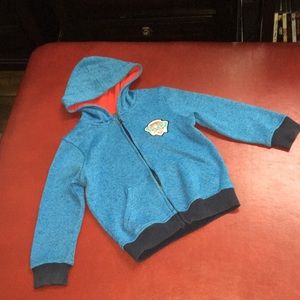 Boys Paw Patrol Size 5 jumping bean zip up hoodie